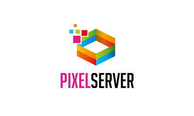 Pixel Server Logo