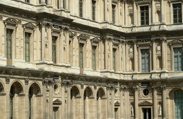 Fototapeta na wymiar Facade of palace