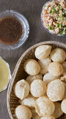 Pani Puri, Golgappe, Chat item, India