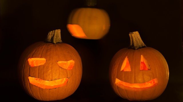 scary halloween pumpkins
