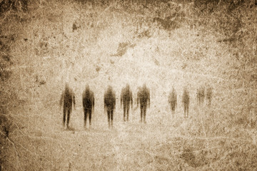 Halloween old textured paper background