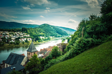 Fototapeta na wymiar Neckar Valley