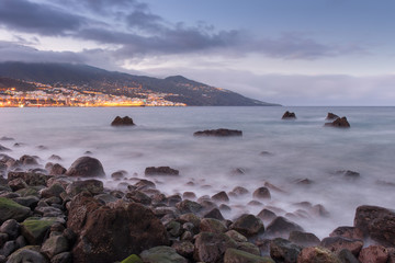 Fototapeta na wymiar Santa Cruz de La Palma view. Isle of La Palma (Canary Islands. Spain)