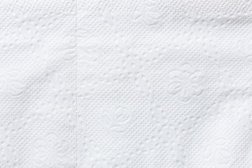 Obraz premium White tissue paper background texture