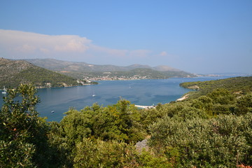 Fototapeta na wymiar Croazia – Costa della Dalmazia