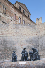 Naklejka premium Merletti di Offida