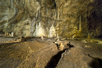 Stalactite and Stalagmite Formations