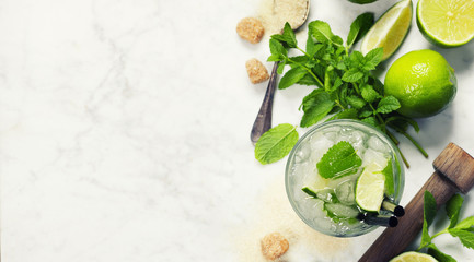 Fresh mojito drink
