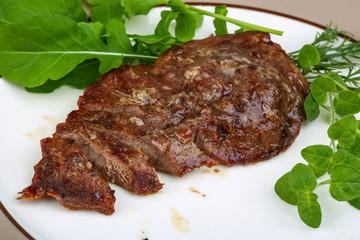 Roasted beef