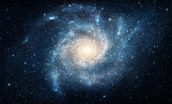 Galaxy. Elements of this image furnished by NASA. © Tryfonov
