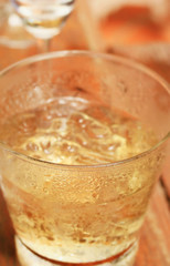 Mix liquor glass