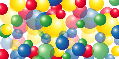 background with bright circles
