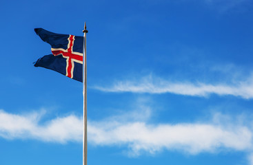 Thingvellir National Park - famous area in Iceland right on the spot where the atlantic tectonic plates meets.