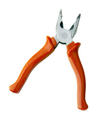 Red pliers isolated tool