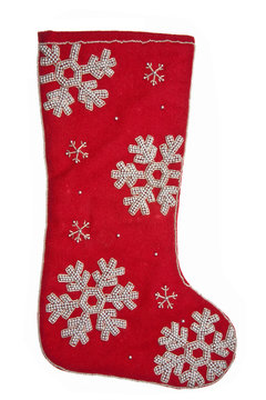 Christmas sock - red