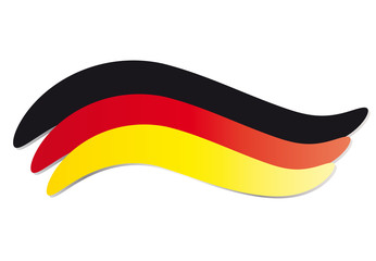 Länderkennung von Deutschland, deutsche Flagge, Fahne, schwarz, rot, gold, Demokratie, Wahl der Regierung, Politik, Wahlen zum Bundestag