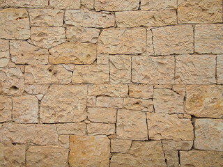 Detail of old marlstone wall.