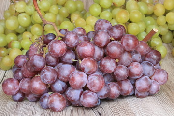 Raisin rouge et blanc 