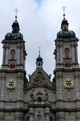 Fototapeta na wymiar Cattedrale cattolica di St.Gallen