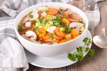 bowl of soup