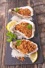 christmas entree, oyster