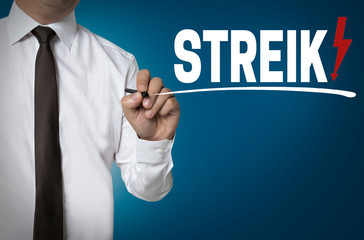 Strike is written by businessman background