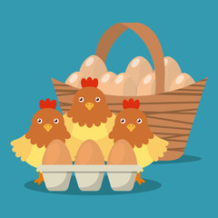 Obraz premium Organic farm products