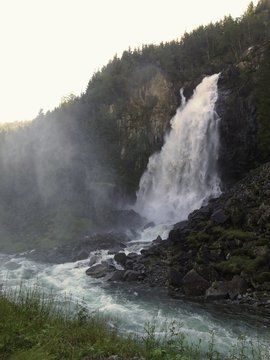 waterfall Espelandsfossen