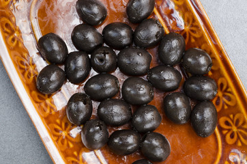 black olives