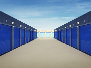 Outdoors storage units , Self storage facility