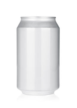 Aluminum beer or soda can