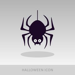 Spider halloween icon