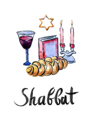 Complete Shabbat table