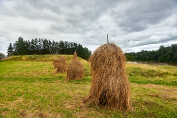 Countryside landscape in Turku