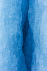 Gletscherspalte im Nigardsbreen, Norwegen
