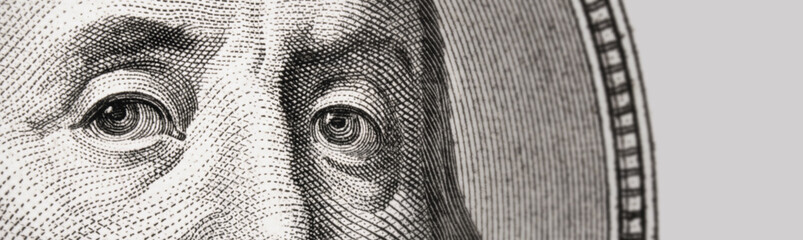 close up of dollar bill
