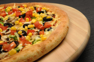 Traditional Italian Cuisine - Vegetarian Pizza
