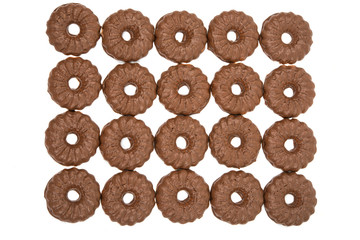 Cookies chocolate rings