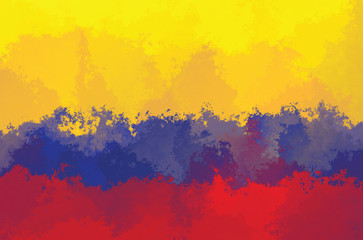 Obraz premium Colombian flag