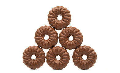Cookies chocolate rings