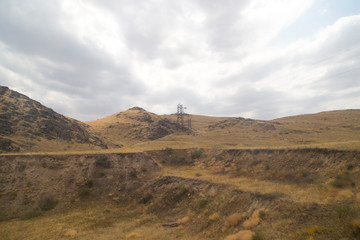 Mountains in Kazakhstan. autumn