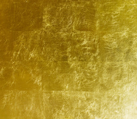 gold  background, gilded gold leaf