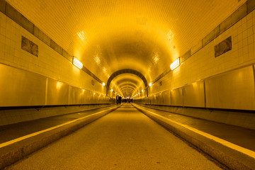 Alter Elbtunnel in Hamburg 
