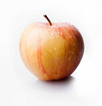 Apfel steht