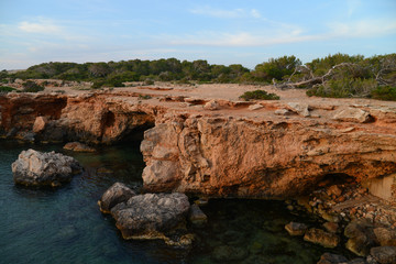 Fototapeta na wymiar Picturesque views of Balearic Islands