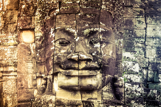 Cambodia icon face