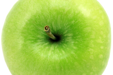Green ripe apple