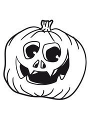 laughing pumpkin face
