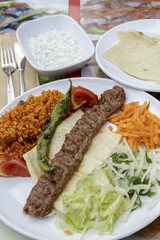 Turkish kebab.