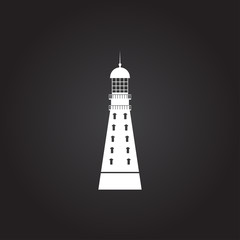 Vector lighthouse icon 